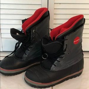 Burton Standard Snowboard Boots Black & Red Winter